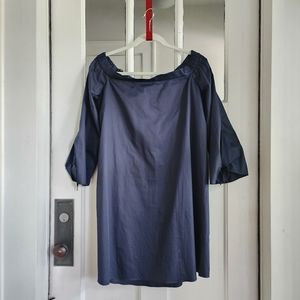 Tibi Navy Blue Dress
